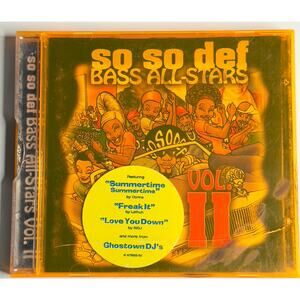 So So Def Bass All-Stars Vol. II (1997) CD – Hip Hop Bass Compilation – Ghostown